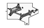 81512S82A22 - Body: Seat Adjust Assembly for Honda: Accord Image