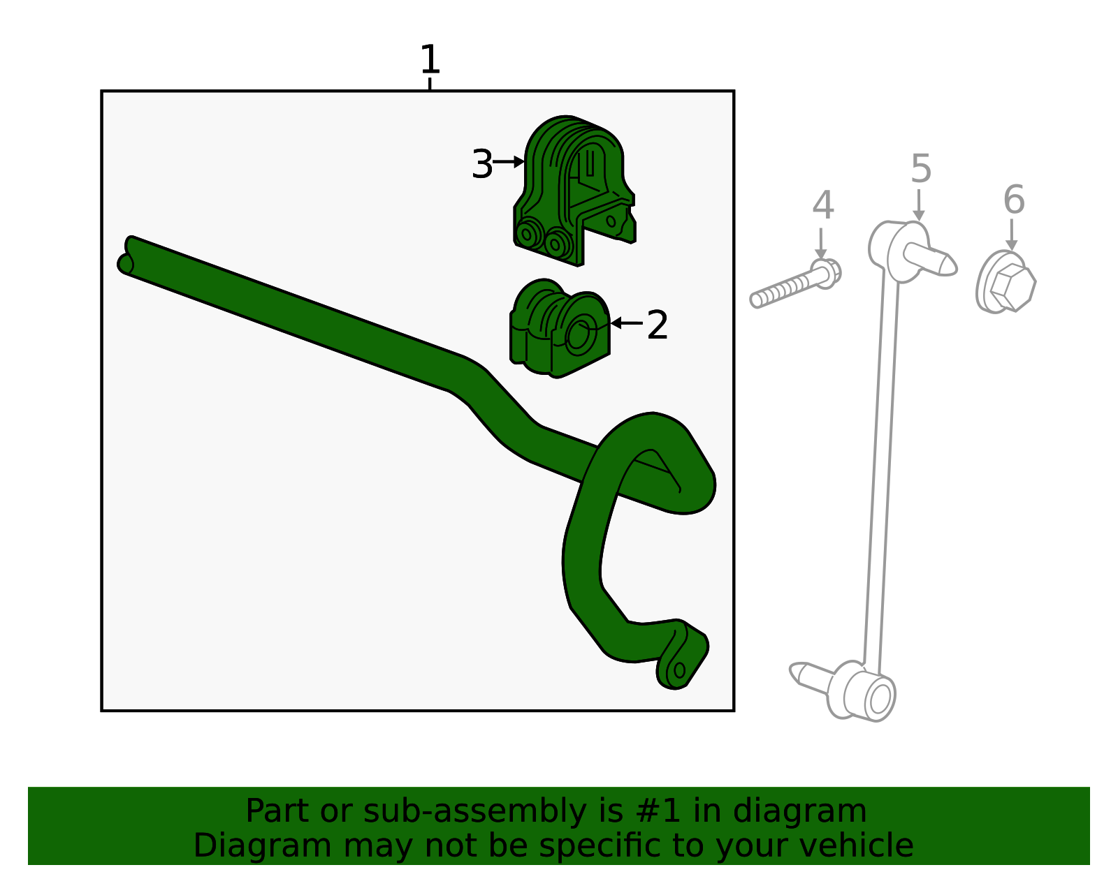 2016-2025 Chevrolet Malibu Front Stabilizer Bar 84144877 | TascaParts.com