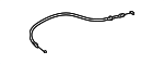 536300E010 - Body: Release Cable for Lexus: RX330, RX350, RX400h Image