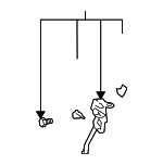 535500E010 - Body: Safety Catch for Lexus: RX330, RX350, RX400h Image