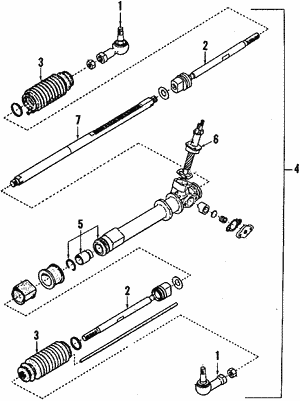 スバル　brat セット Steering Gear & Linkage for 1984 Subaru Brat | OEM Parts Online