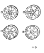 5VQ11NTSAB - Wheels: Aluminum Wheel, Rear for Dodge: Viper Image