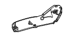 16793307001D03 - Body: Seat Trim Panel for Mercedes-Benz Image