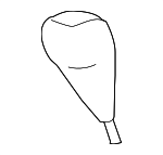 4779397AC - Body: Shift Knob for Chrysler: 300 | Dodge: Charger, Magnum Image