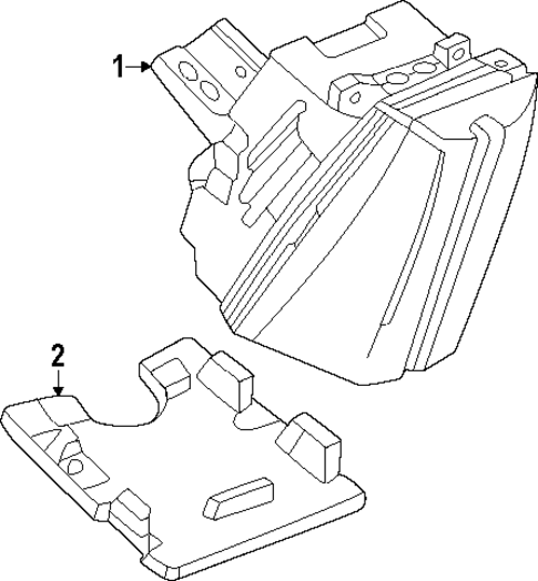 High Mounted Stop Lamp for 2025 Cadillac OPTIQ #0