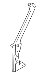 99750233600GRV - Body: Hinge Pillar for Porsche: 911 Image