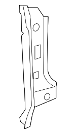 99750193800GRV - Body: Inner Pillar for Porsche: 911, Boxster, Cayman Image