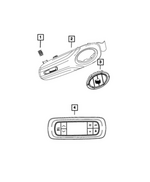6WL30DX9AB - Interior Trim: A/c And Heater Control for Mopar Image