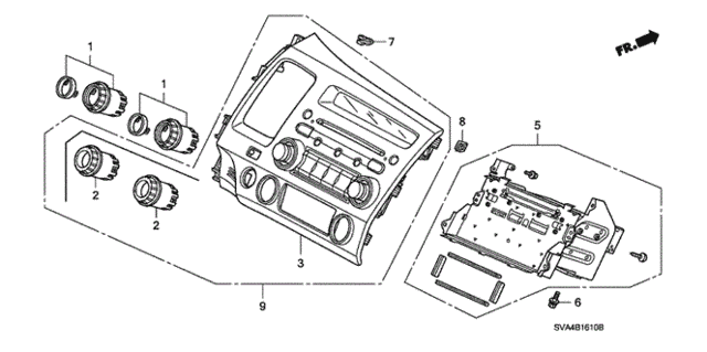 Auto Radio for 2007 Honda Civic #0