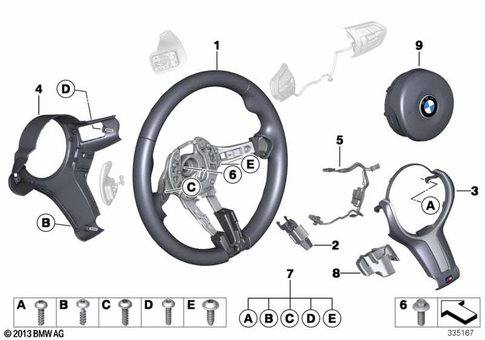 Steering Wheel for 2018 BMW M2 #0