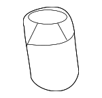 GS1D37141A - Electrical: TPMS Sensor Nut for Mazda: 2, 3, 5, 6, CX-3, CX-5, CX-7, CX-9, MX-5 Miata, RX-8 Image