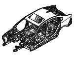 41009636568 - Body: Body Assembly for BMW: i5 Image