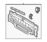 5830706150 - Body: Rear Body Panel for Toyota: Camry Image