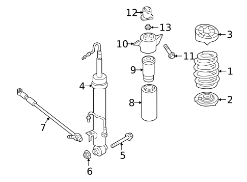 Suspension, Springs & Related Components for 2024 Audi RS5 #0