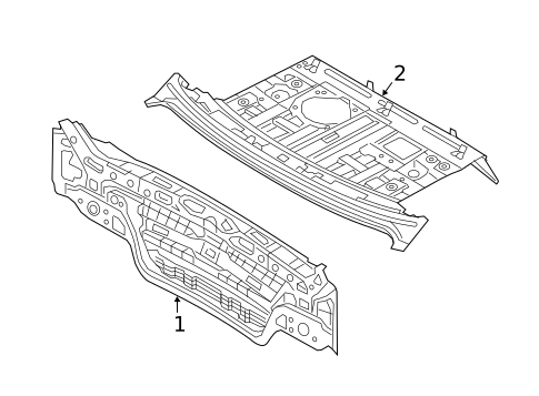 Rear Body for 2016 Kia Optima #0