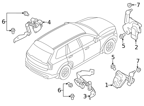 Electrical Components for 2019 Volvo XC90 #20