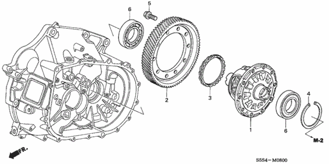 MT Differential for 2005 Honda Civic #0