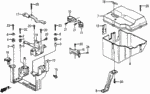 938920400808 - Electrical/Exhaust/Heater/Fuel: SCREW-WASHER (4X8) for Honda Image