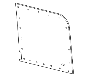 EK4Z6142411G - Body: Front Panel for Ford Image