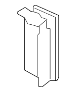 4M0801691G - Body: End Support for Audi Image