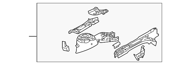 sa.ページ C235-53-210K - Apron Assembly - 2006-2015 Mazda 5 | Mazda Swag