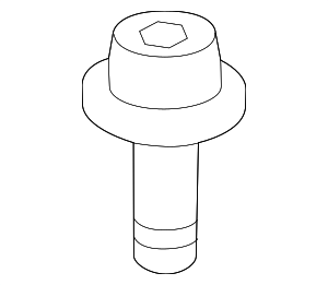 N91175701 - Body: Radiator Support Bolt for Audi Image