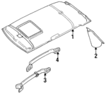 MUC5088 - : Grip Handle for Land Rover: Range Rover Image