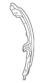 12529879 - Body: Inner Pillar for Chevrolet: Uplander, Venture | Oldsmobile: Silhouette | Pontiac: Montana, Trans Sport Image image