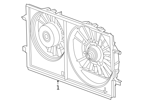 Cooling Fan for 2007 Pontiac G6 #0