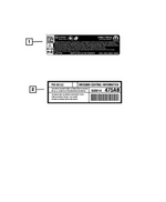 52014475AB - Labels: Vehicle Emission Control Information Label for Mopar Image