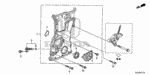 90028PNB003 - Engine: BOLT, SPECIAL (6X20.5) (GUIDE) for Honda Image