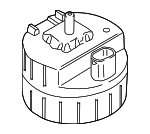 65755B61723 - Electrical: Horn for BMW: 430i, 430i xDrive, M4, M440i, M440i xDrive Image