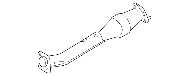 2011 Nissan 370z Y Exhaust Pipe 20020-JL00B