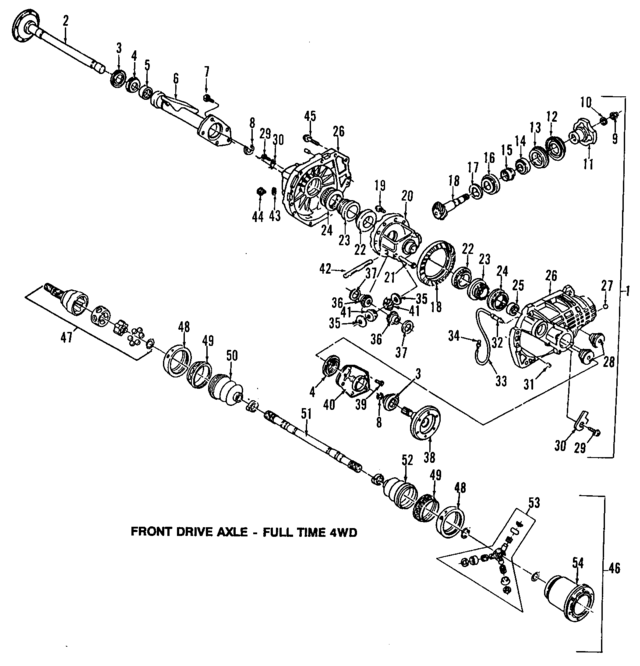 26037620 - Front Drive Axle: Axle for GM Image