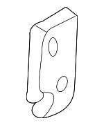 3509074 - Body: Side Bracket for Volvo: C70, S70, V70 Image