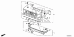 17148R70A00 - Engine: RUBBER A, ENGINE COVER for Honda Image