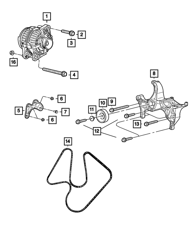 6034249 - Electrical: Screw And Washer for Mopar Image