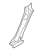 95B809262AYGRV - : Lower Pillar Reinforced for Porsche Image