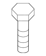 7149185673 - Body: Glove Box Retainer Screw for BMW: 228 xDrive Gran Coupe, 228i, 228i Gran Coupe, 228i xDrive, 228i xDrive Gran Coupe, 230i, 230i xDrive, 528i, 528i xDrive, 530i, 530i xDrive, 535d, 535d xDrive, 535i, 535i GT, 535i GT xDrive, 535i xDrive, 540i xDrive, 550e xDrive, 550i, 550i GT, 550i GT xDrive, 550i xDrive, 740i, 740Ld xDrive, 740Li, 740Li xDrive, 750i, 750i xDrive, 750Li, 750Li xDrive, 760Li, ActiveHybrid 5, ActiveHybrid 7, M2, M235i, M235i xDrive, M235i xDrive Gran Coupe, M240i, M240i xDrive, M5, X1, X2, X3, X4, X5, X7, XM, Z4 Image