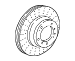 99635203102 - Brakes: Rotor for Porsche: 911 Image