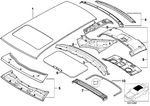 41318204880 - Bodywork: Roof Cover for BMW Image