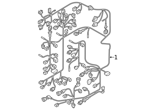 Wiring Harness for 2014 Audi A6 Quattro #0