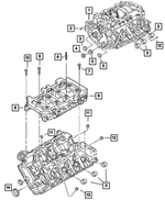 6508259AA - Engine 3.7L Six Cylinder [EKG]: Stud, Mounting for Mopar Image