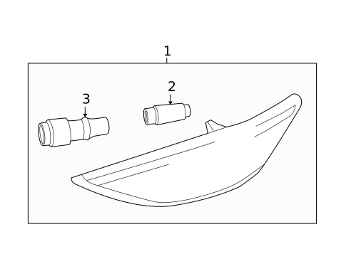 Side Marker Lamps for 2016 Porsche Boxster #0
