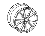 8T0601025CR - Tire &amp; Wheel: Wheel for Audi Image