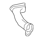 588610R020 - Body: Rear Duct for Toyota: RAV4, RAV4 Prime Image