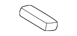 52205A92A19 - Body: Back Panel Trim Rubber Bumper for BMW Image