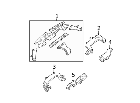 Ducts for 2010 Nissan Sentra #0