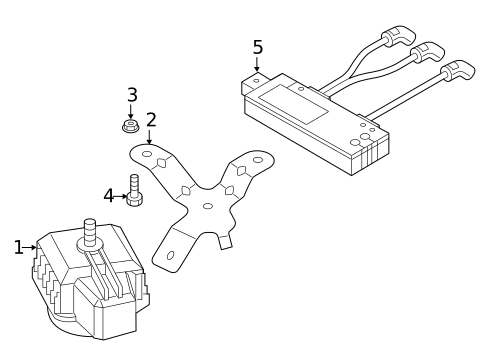 Anti-Theft Components for 2023 Audi A8 Quattro #0