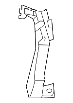 2115454140 - Brakes: ABS Sensor Bracket for Mercedes-Benz Image